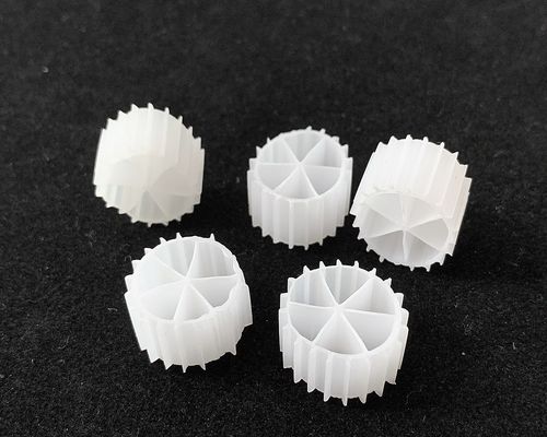 Hdpe 쇼클프로어브 수족관 MBBR 바이오필터 매체 11x7mm