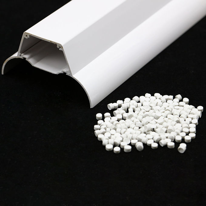 25kgs/Bag 압출 프로필 PVC 플라스틱 미립자 FDA 0