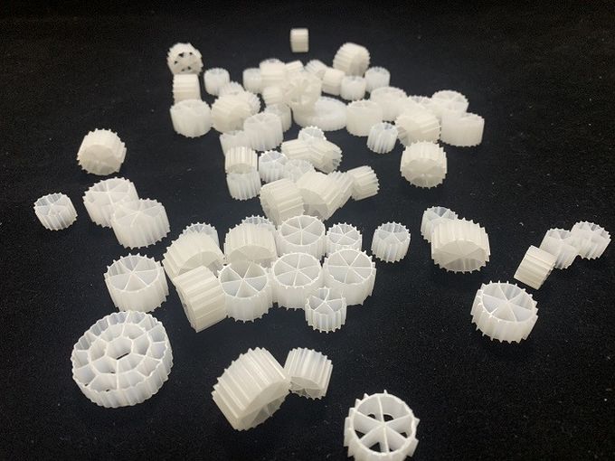 10X7mm MBBR Y3 K1 생체 필터 언론 연못 대면 영역 1