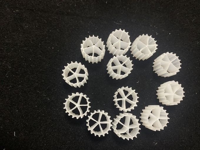 생물학적 절차 K1 처녀 HDPE 필터용 여과 매체 10X7mm 0